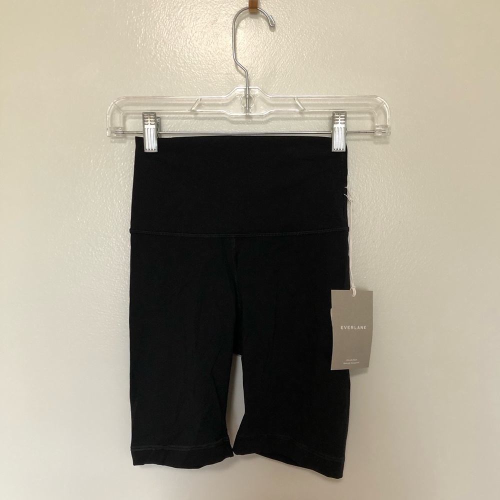 Everlane the Perform Bike Short Black New XXS